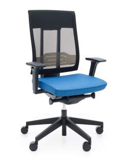 Fotel Xenon Net 101 SL Black - wysyłka 5 dni