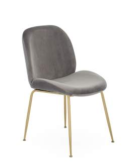 Krzesło Dori Gold szare