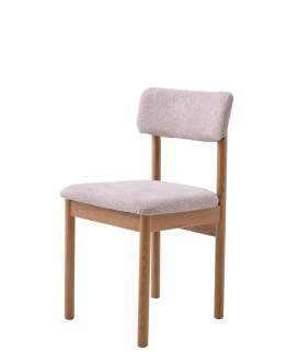 Scaun de dining Canora bouclé