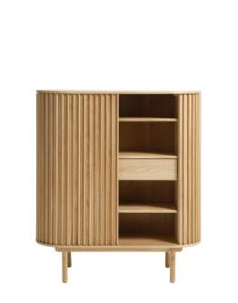 Szafka drewniana w stylu skandynawskim Carno (46040200)