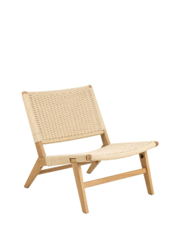 Drewniany fotel do salonu Carson (12510)