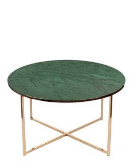 Stolik kawowy Alisma green / golden (77195)