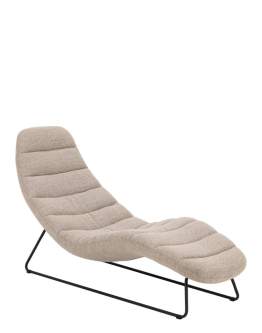 Nowoczesny szezlong do salonu Chaplin, beż (02481)