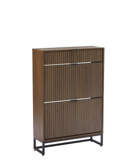 Dulap de pantofi Claro, stejar fumuriu (72 cm)