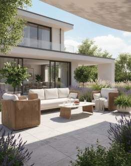 Set de lounge Corsica: canapea + 2 fotolii + măsuță de cafea