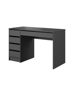 Birou cu sertare Ada (120 cm) antracit
