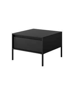 Măsuță de cafea cu sertar Senso neagră