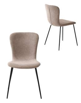 Krzesło do jadalni Delta, tapicerowane (42563104)