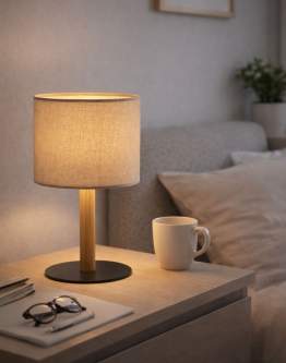 Lampka nocna boho lampa stołowa Deva (5192)