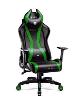 Fotel gamingowy Diablo X-Horn 2.0 Normal: Czarno-zielony (866)