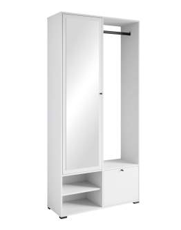 Garderobă de hol Dino albă