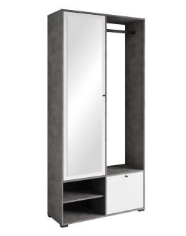 Garderobă de hol Dino matera/alb