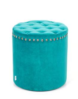 Taburet Round s gombíkmi a cvokmi