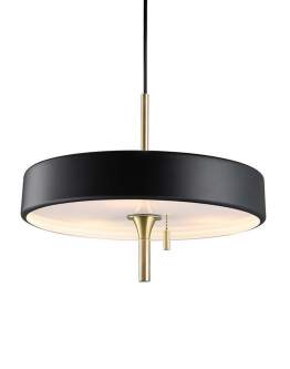 Lampa wisząca Artdeco czarno-złota (MP8872)