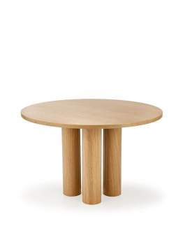 Stół okrągły Elefante 120 cm, dąb naturalny