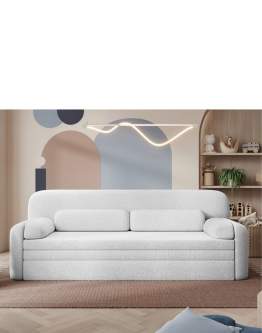 Kanapa Elioss z funkcją spania z pojemnikiem i rozkładaniem