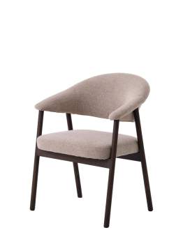 Scaun tip fotoliu Elk, stejar cafeniu