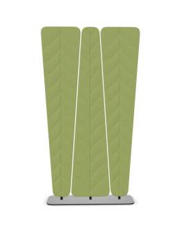 Sileo ścianka biurowa obrotowa wolnostojąca "Liść"