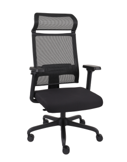 Fotel Ergofix TM01 Czarny