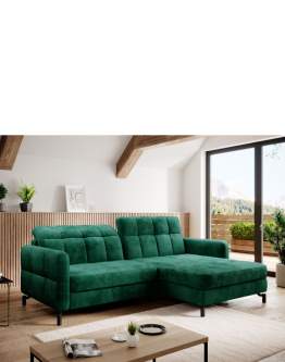 Rohová rozkladacia sedacia súprava Lorelle