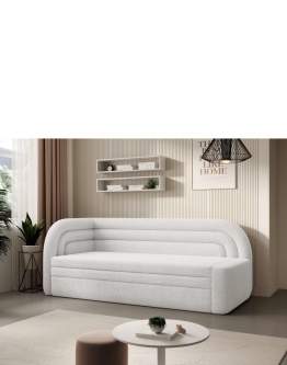 Kanapa z funkcją spania Fabillo z pojemnikiem - dostawa express