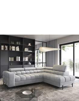 Colțar extensibil tip bubble cu tetiere reglabile Ferucce