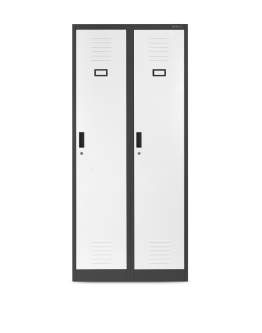 Szafa ubraniowa Kacper 80x180: antracytowo-biała (940)