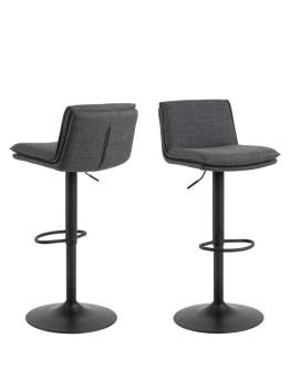 Hoker obrotowy Flynn z regulacją wysokości (07088), ciemnoszary