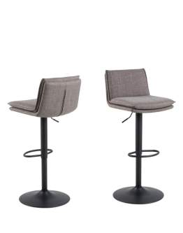 Hoker obrotowy Flynn z regulacją wysokości (99698), jasnoszary