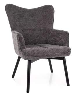 Fotel Carmen Raven 15 Szary