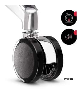 Fotel ergonomiczny Diablo V-Basic: biało-czarny (969)