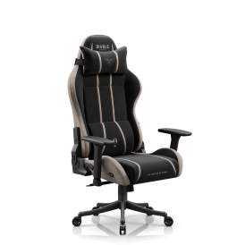 Látkové herní křeslo Small Size, černo-béžové: Diablo X-One 2.0 Camel Black