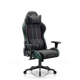 Látkové herní křeslo Small Size, černo-zelené Diablo X-One 2.0 Forest Green