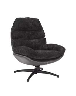 Fotel Obrotowy Giselle – Czarny