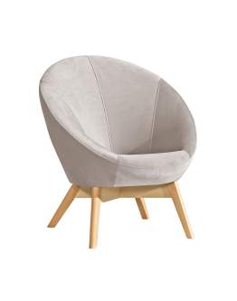 Fotel klubowy kubełkowy tapicerowany Patio1