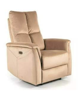 Fotel masujący z podgrzewaniem Neptun M Beżowy Bluvel 28