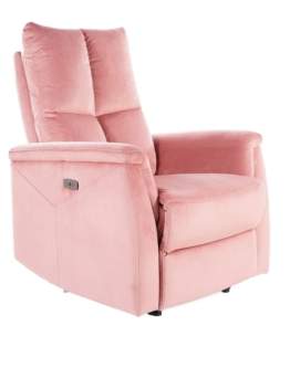 Fotel Neptun Antyczny Róż Bluvel 52 (6906) - OUTLET