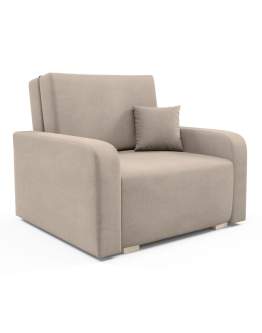 Rozkładana sofa typu amerykanka z funkcją spania i pojemnikiem na pościel Ness I