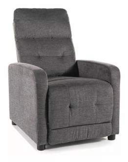 Fotel rozkładany Otus Brego Ciemny Szary