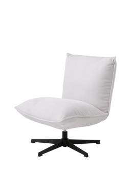 Fotel wypoczynkowy Fraser z funkcją obrotu w kolorze białym (49140003)