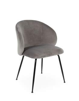 Scaun Ganta Black gri închis