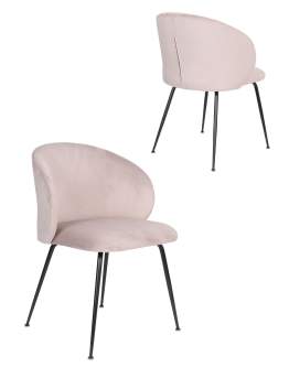 Krzesło do jadalni Ganta Black beż
