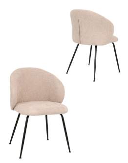 Scaun Ganta Black bej