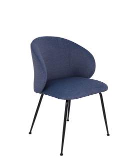 Scaun Ganta Black albastru