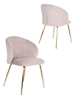 Krzesło do jadalni Ganta Gold beż