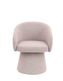 Krzesło obrotowe z podłokietnikami Hana, szare