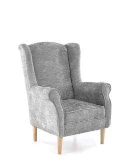 Fotel wypoczynkowy Hermes, szary