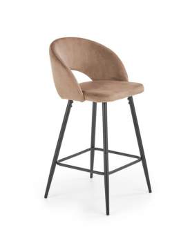 Scaun de bar H96 bej