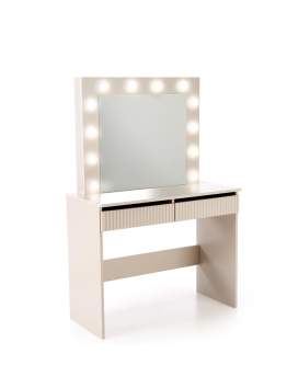 Toaletka z lustrem Hollywood 2, kaszmir