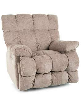 Fotoliu recliner tip bubble Homer, bej închis